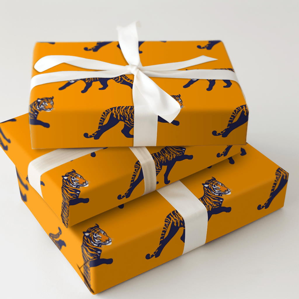 Tiger Town - Wrapping Paper - Aspen & Arlo