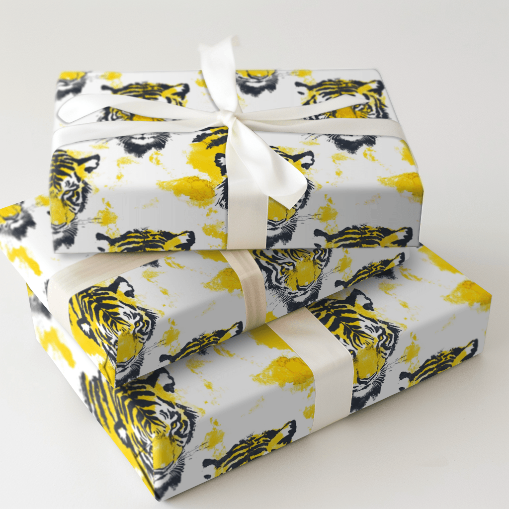 Tiger Eyes - Wrapping Paper - Aspen & Arlo