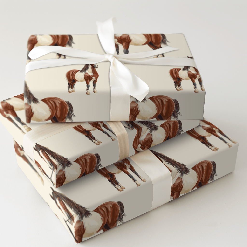 Neigh and Play - Wrapping Paper - Aspen & Arlo