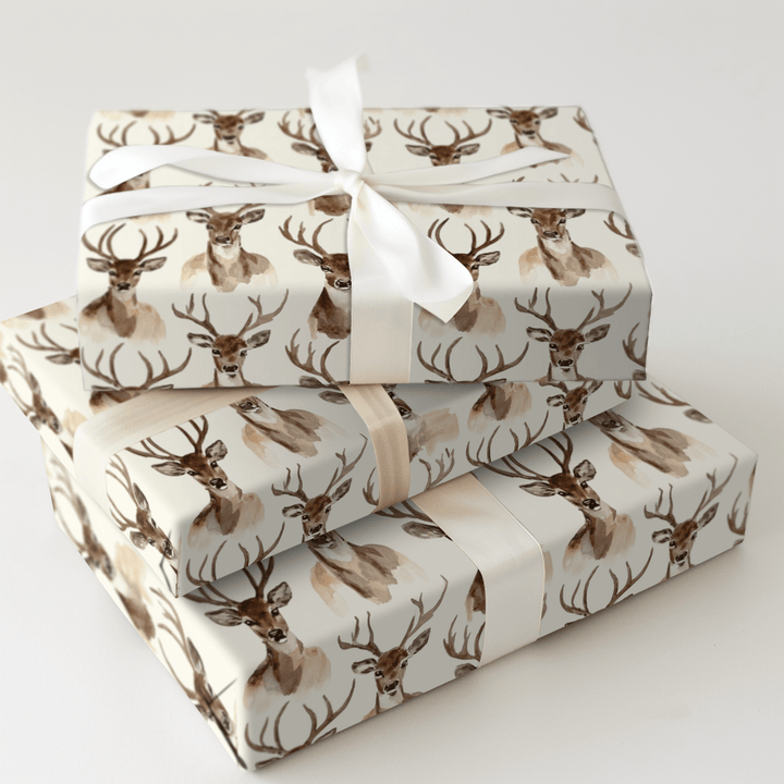 November Rapping Paper November Wrapping Paper: Deer Hunting Gift Wrap – Aspen & Arlo