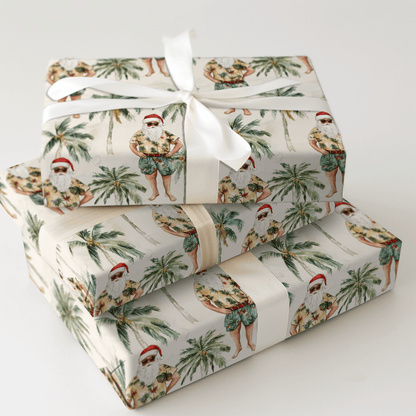 On Santa Time - Wrapping Paper - Aspen & Arlo