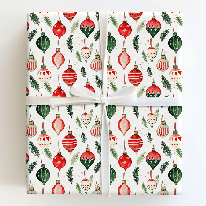 Orna - Minty - Wrapping Paper - Aspen & Arlo
