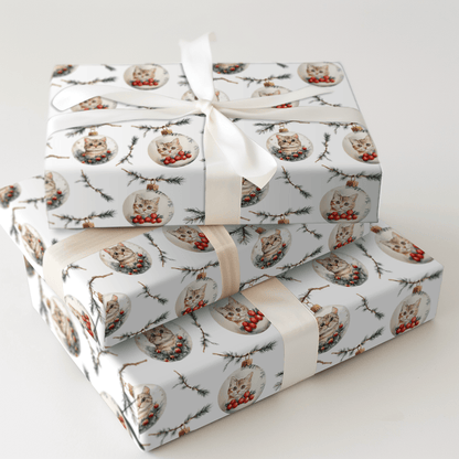 Ornamental Meow - Wrapping Paper - Aspen & Arlo