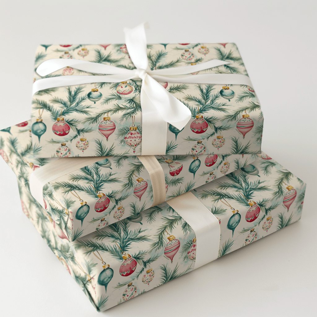 Ornamentally Yours - Wrapping Paper - Aspen & Arlo