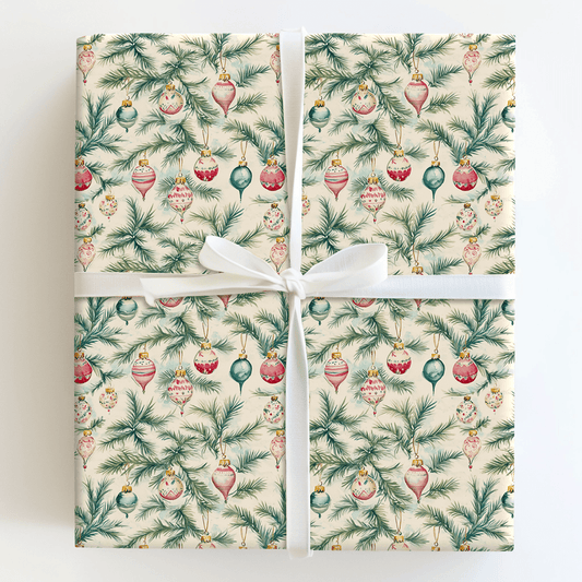 Ornamentally Yours - Wrapping Paper - Aspen & Arlo