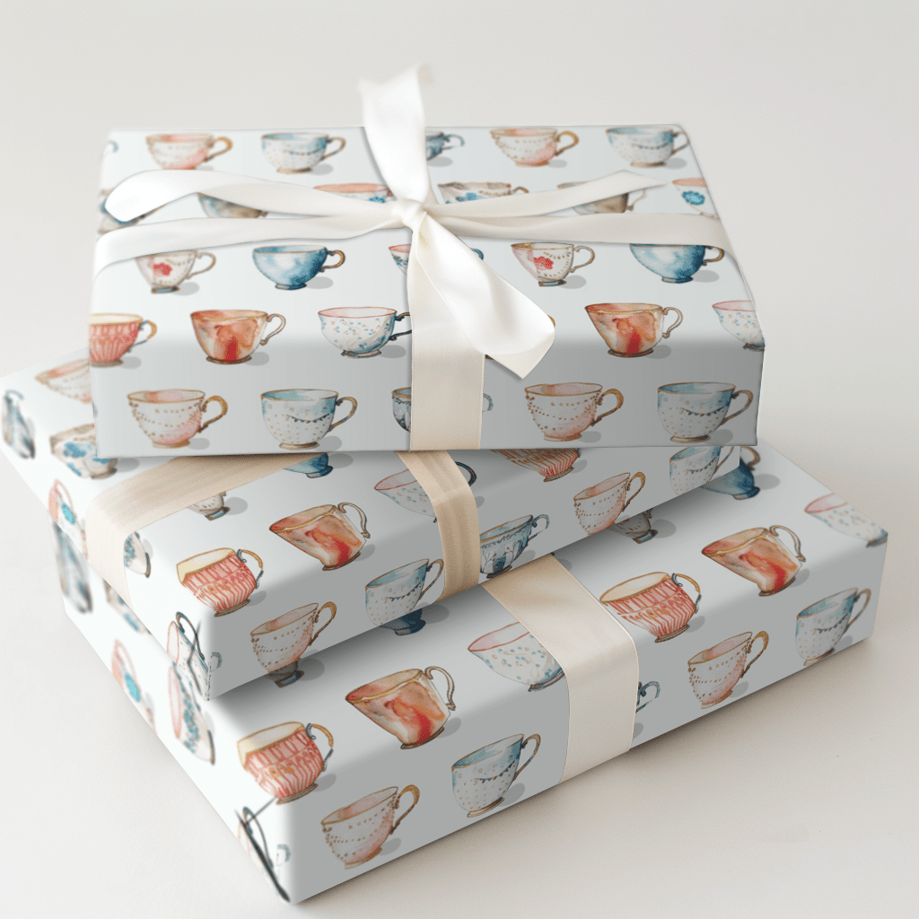 Pinkies Up! - Wrapping Paper - Aspen & Arlo