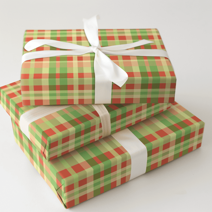 Plaid You Came - Wrapping Paper - Aspen & Arlo