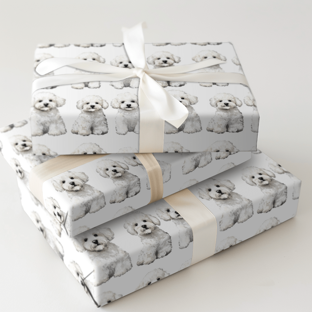 Poodle of Love - Wrapping Paper - Aspen & Arlo