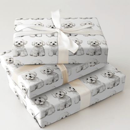 Poodle of Love - Wrapping Paper - Aspen & Arlo