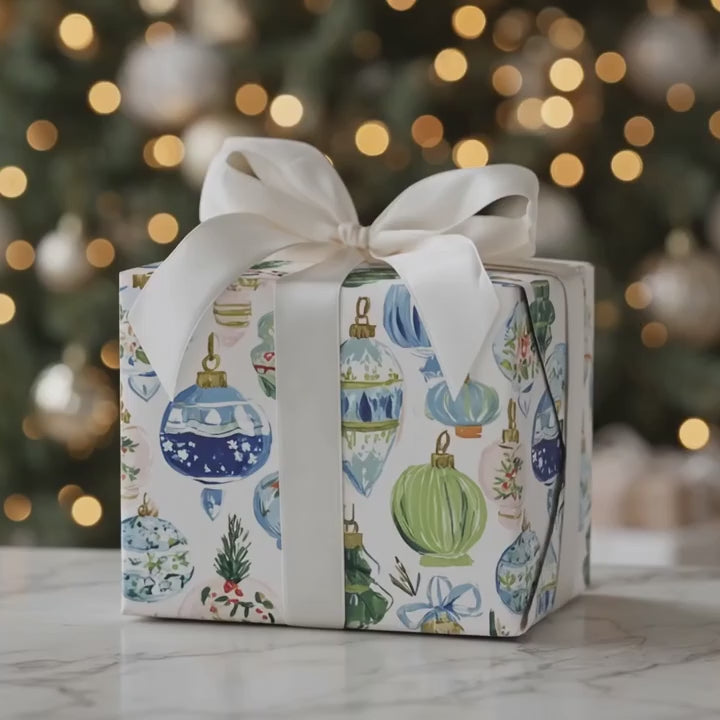 Blue and Green Christmas Scheme