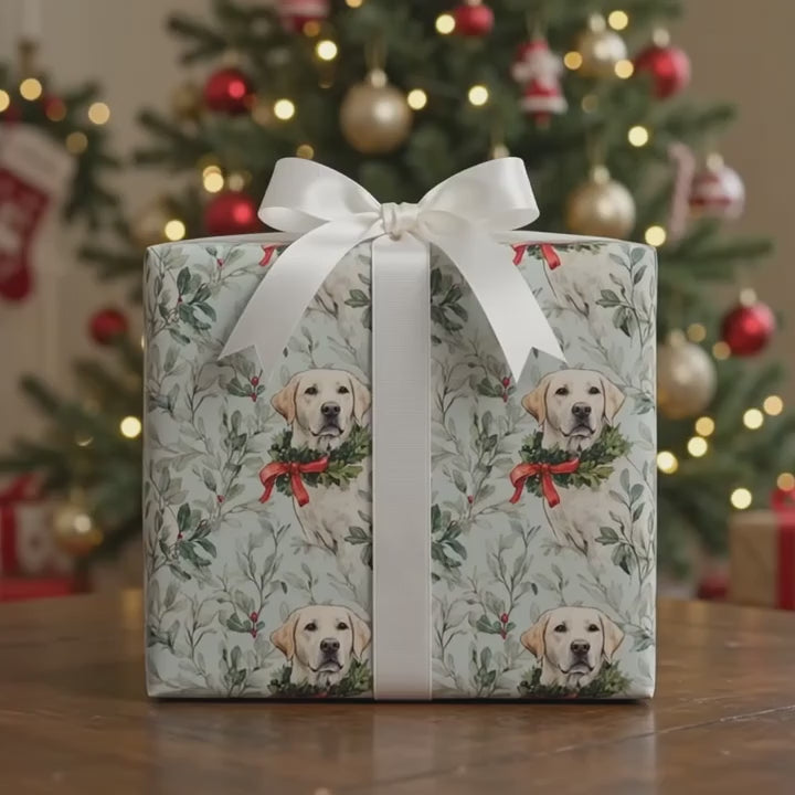 White Lab and Holly