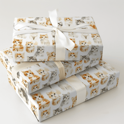 Purrs - Wrapping Paper - Aspen & Arlo