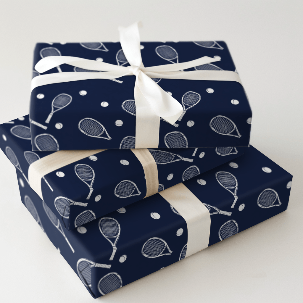 Racket and Roll - Wrapping Paper - Aspen & Arlo