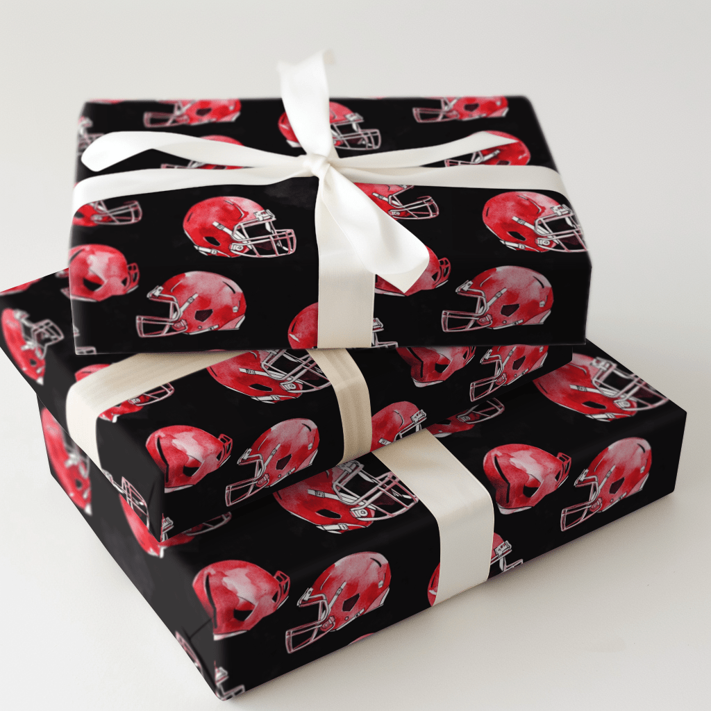 Red Devils - Wrapping Paper - Aspen & Arlo