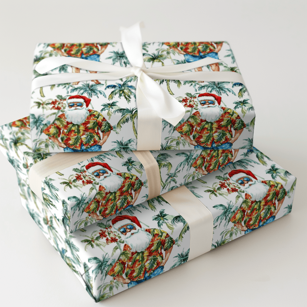 Sandy Clause - Wrapping Paper - Aspen & Arlo