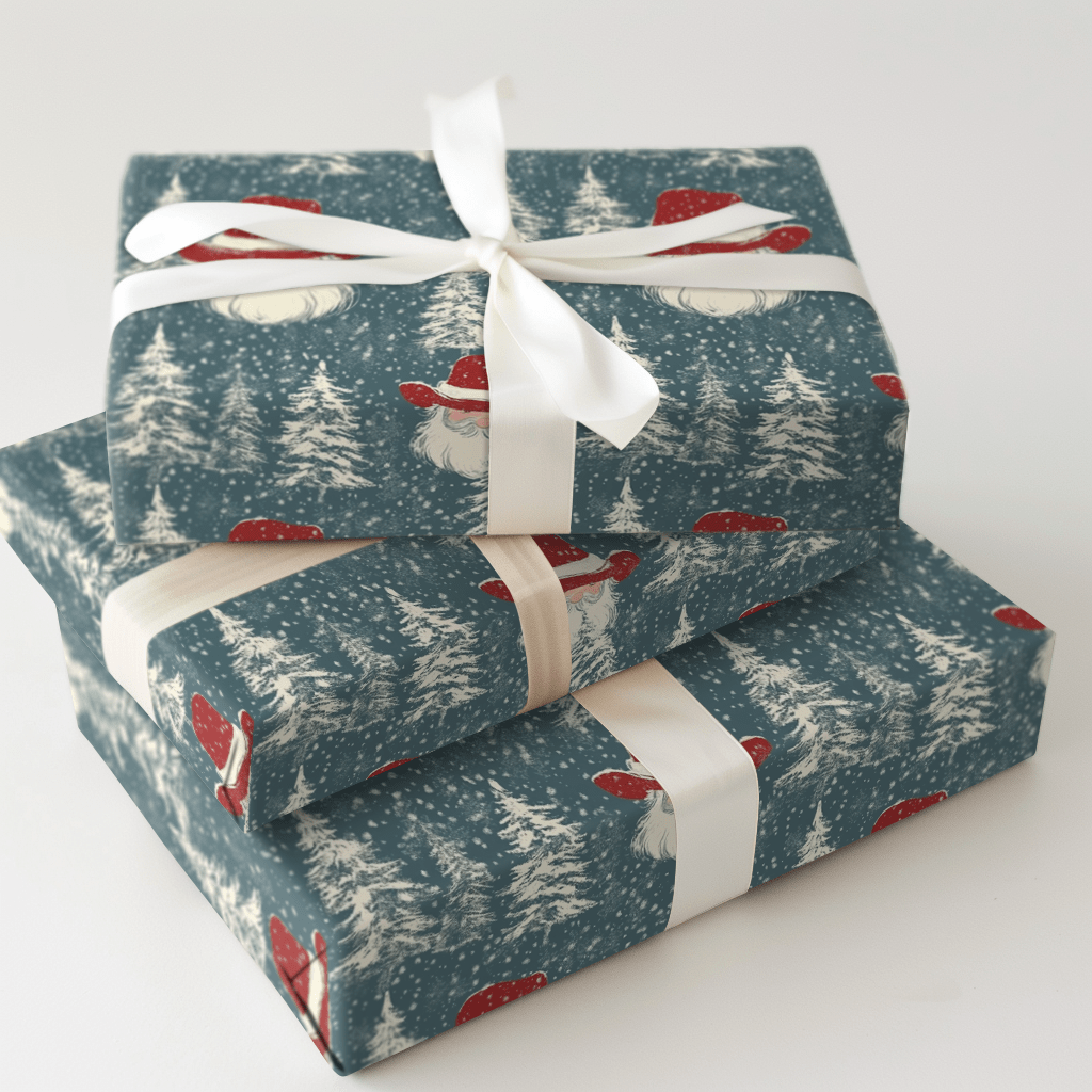 Santa Sam - Wrapping Paper - Aspen & Arlo