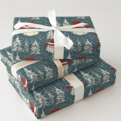 Santa Sam - Wrapping Paper - Aspen & Arlo