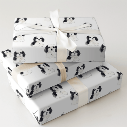 Sheepadoodle - Wrapping Paper - Aspen & Arlo