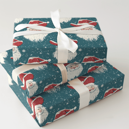 Shiverin' Santa - Wrapping Paper - Aspen & Arlo