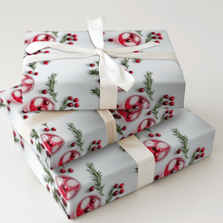 Sippin' with Santa - Wrapping Paper - Aspen & Arlo