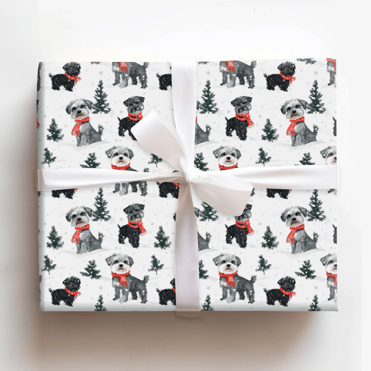 Snow Day for Benji & Stella - Wrapping Paper - Aspen & Arlo