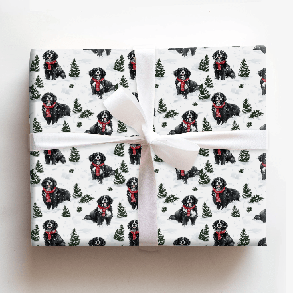 Snow Day for Newfoundland - Wrapping Paper - Aspen & Arlo