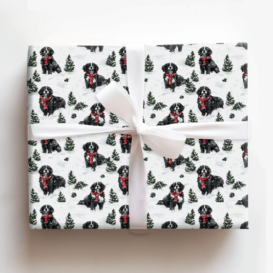 Snow Day for Newfoundland - Wrapping Paper - Aspen & Arlo