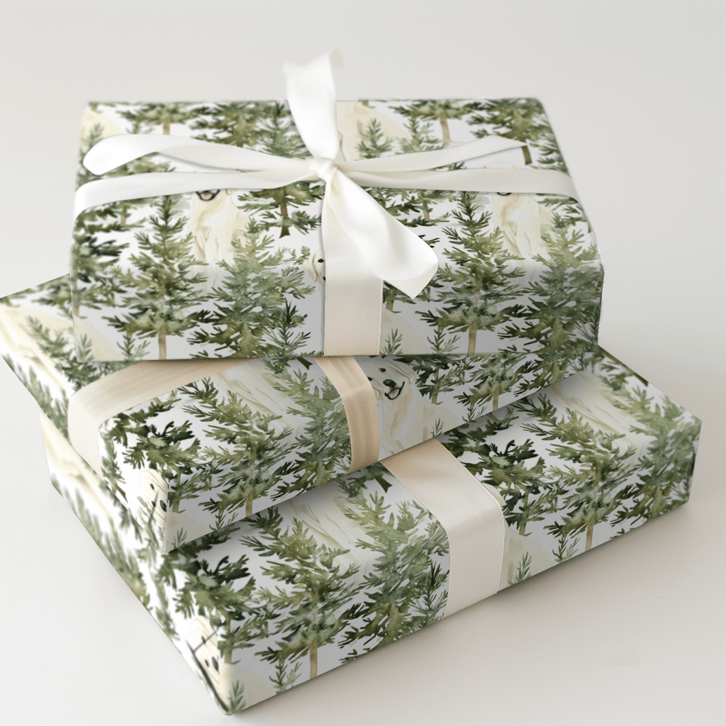 Snow Day for White Labs - Wrapping Paper - Aspen & Arlo