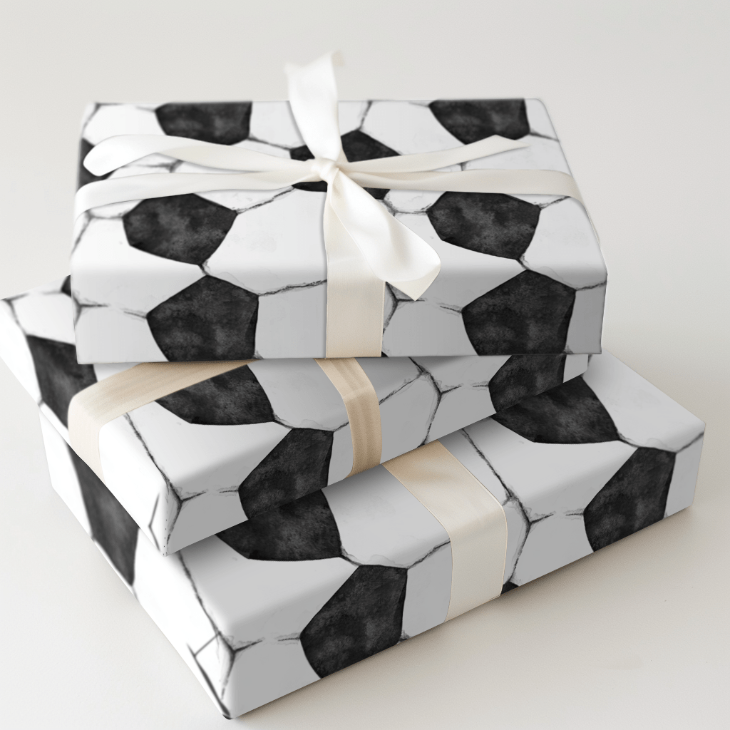 Soccer is Life - Wrapping Paper - Aspen & Arlo