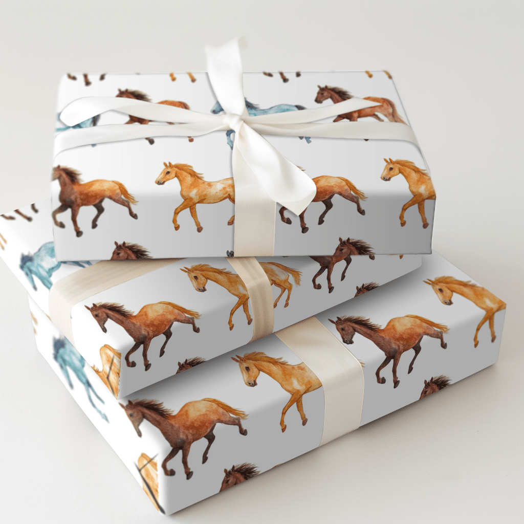 To the Races - Wrapping Paper - Aspen & Arlo