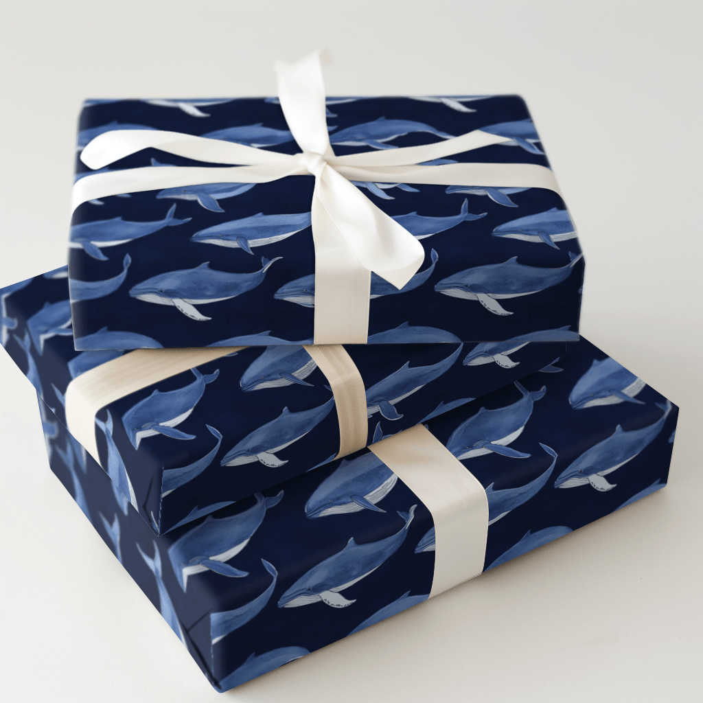 Whale, That's Sweet! - Wrapping Paper - Aspen & Arlo