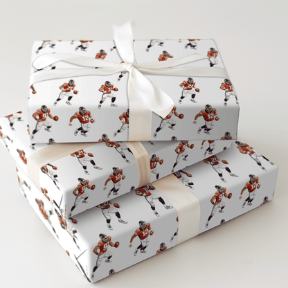 Wide Receiver - Wrapping Paper - Aspen & Arlo
